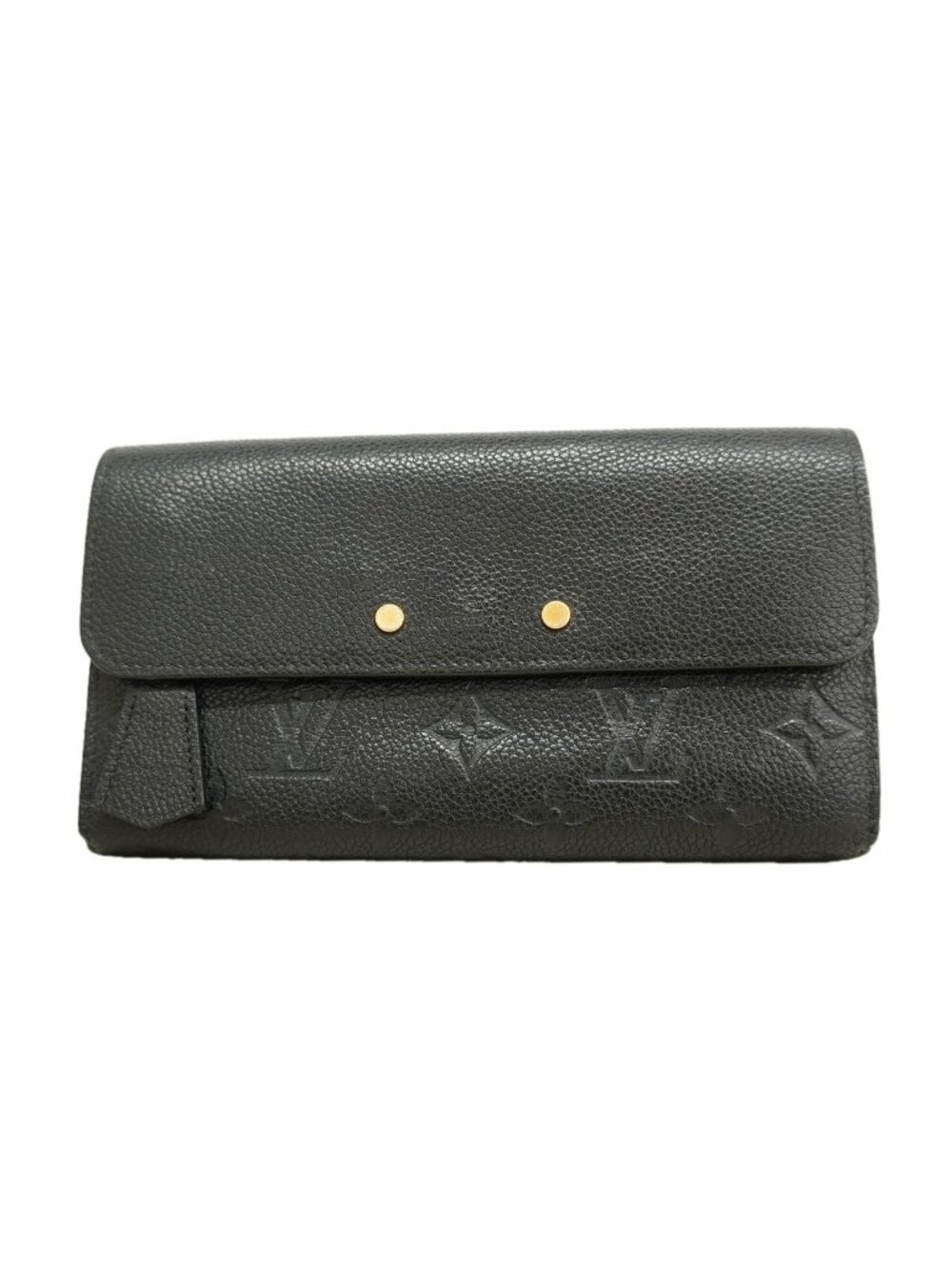 Louis Vuitton Wallet Monogram Empreinte Portefeuille Pont Neuf Noir